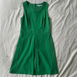 Boden Sleeveless Midi Green Dress Size 8